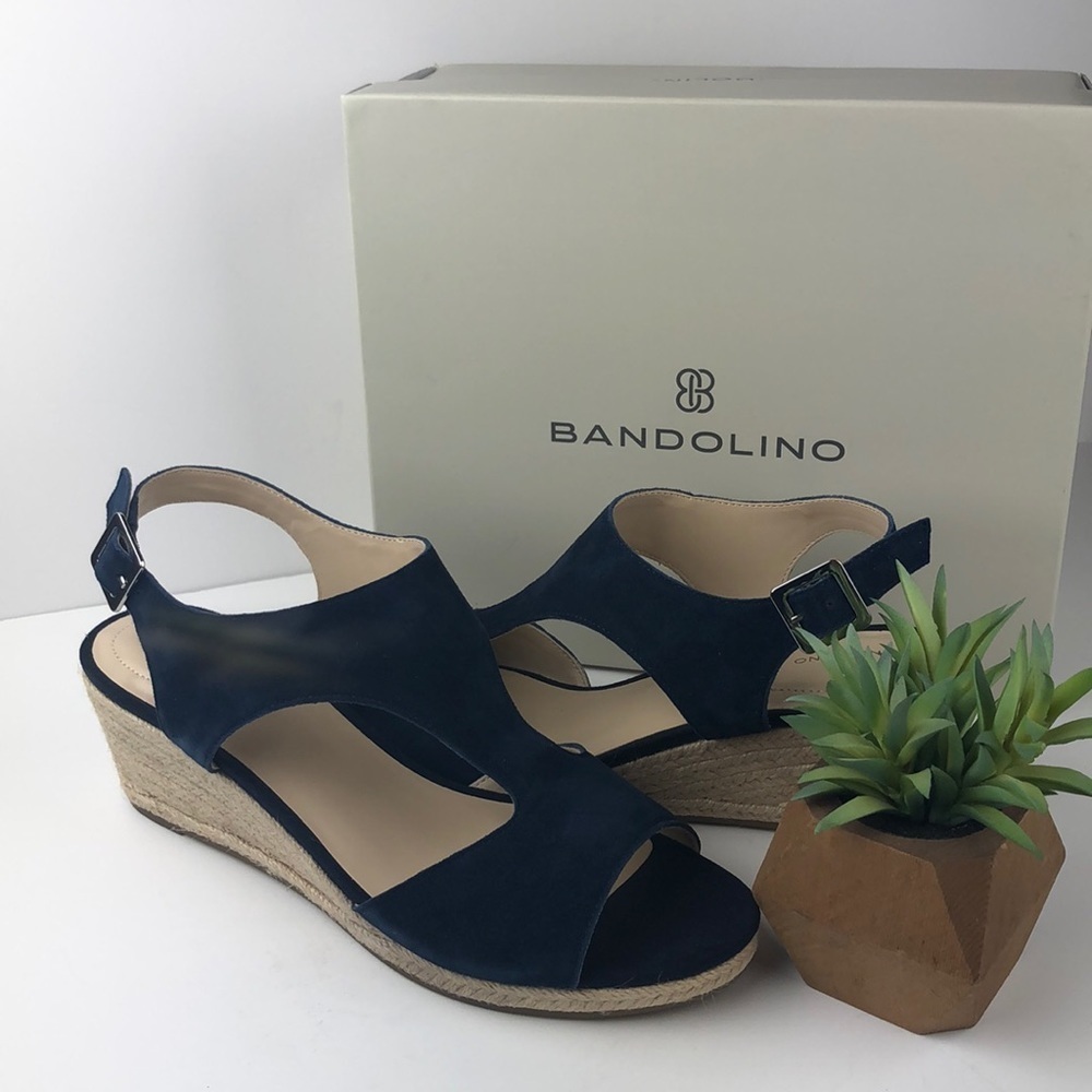 NEW Bandolino Natasha Espadrille Wedges 9.5 - Picture 8 of 9